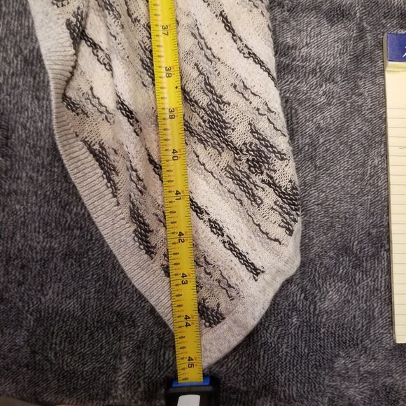 Lucky Brand Women's Small Heathered Gray Open front Boho Cardigan‎ Sweater - Picture 8 of 8